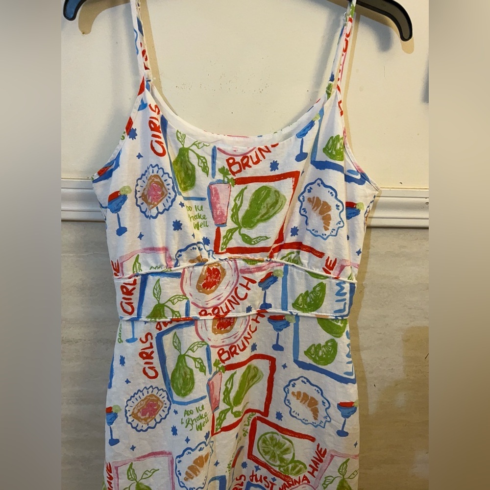NWT- Cynthia Rowley Vibrant Patterned Tiered Maxi Dress - Picture 5 of 9